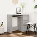 Birou, gri sonoma, 90x45x76 cm, lemn prelucrat - WALTI WALTI