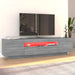Comodă TV cu lumini LED, gri sonoma, 160x35x40 cm - WALTI WALTI