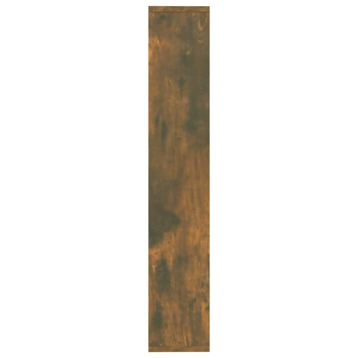 Raft de perete, stejar fumuriu, 36x16x90 cm, lemn prelucrat - WALTI WALTI