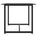Set mobilier de grădină cu perne, 3 piese, negru, poliratan - WALTI WALTI