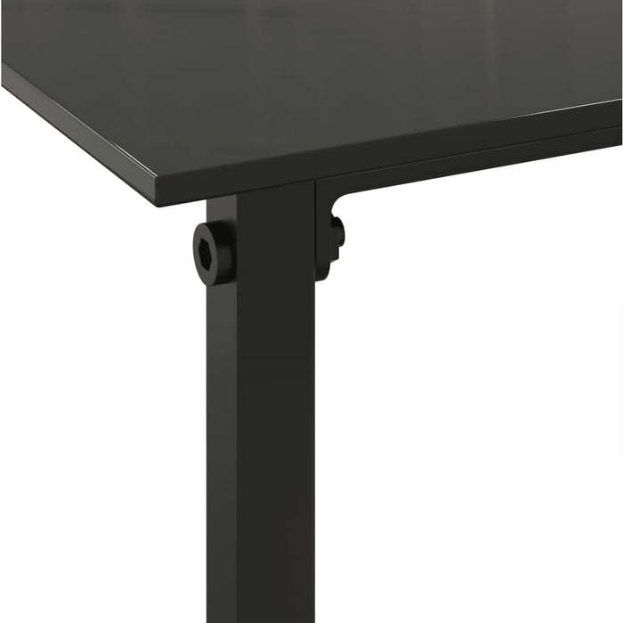 Set mobilier de grădină cu perne, 3 piese, negru, poliratan - WALTI WALTI