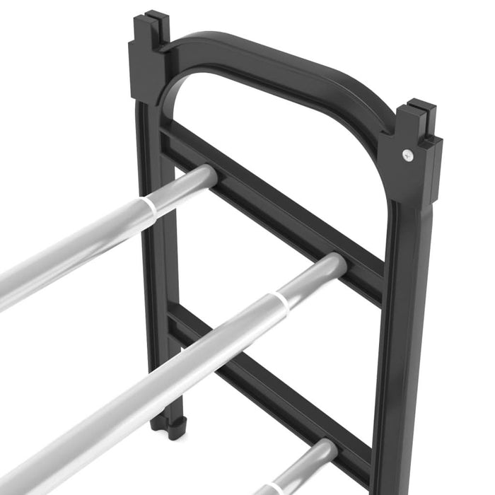 Suport pentru pantofi extensibil cu 2 rafturi, 119x24x37 cm - WALTI WALTI