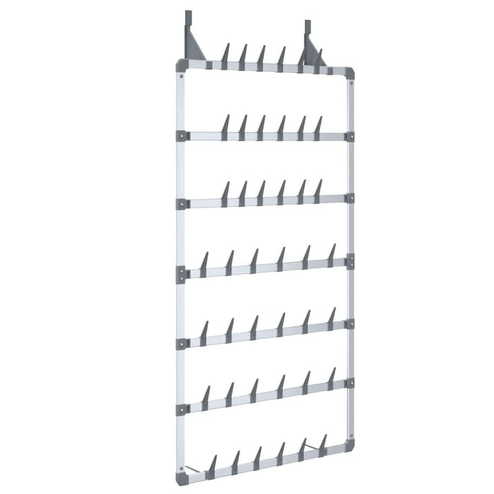 Suport pentru pantofi suspendat, argintiu, 66x13x139 cm - WALTI WALTI