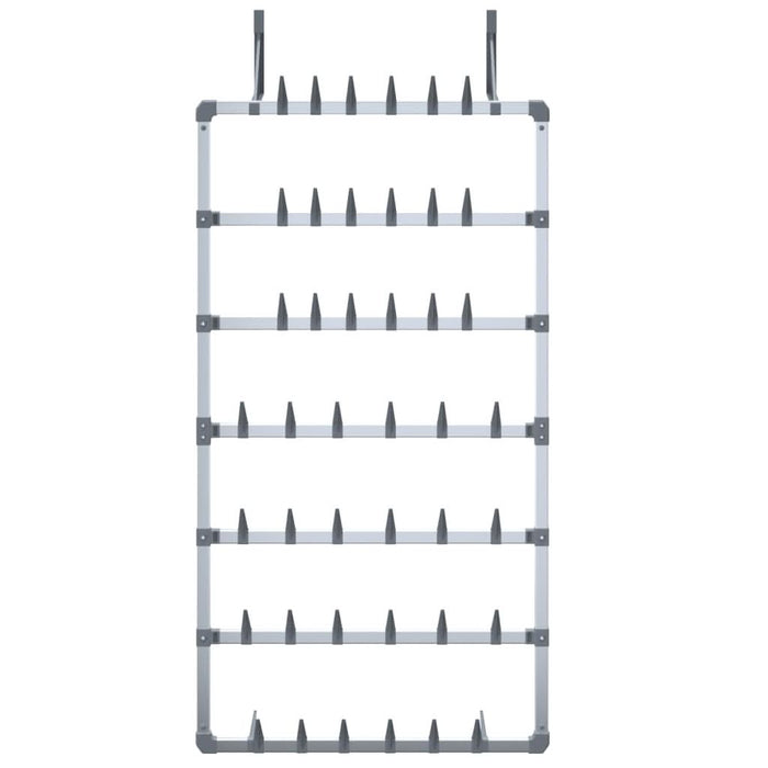 Suport pentru pantofi suspendat, argintiu, 66x13x139 cm - WALTI WALTI