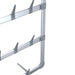 Suport pentru pantofi suspendat, argintiu, 66x13x139 cm - WALTI WALTI