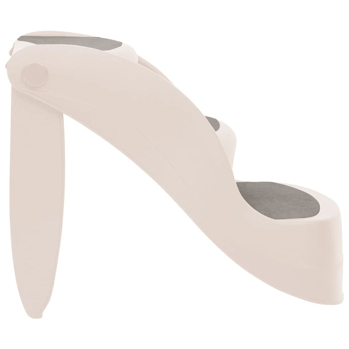 Scări pliabile pentru câini în 3 trepte crem 50x38x38cm plastic - WALTI WALTI