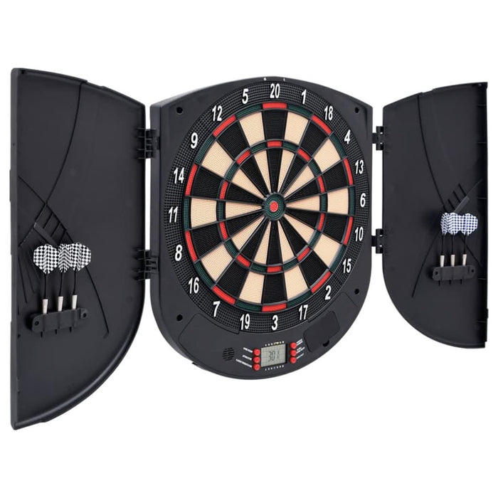Placă electrică de darts cu săgeți din polipropilenă neagră - WALTI WALTI