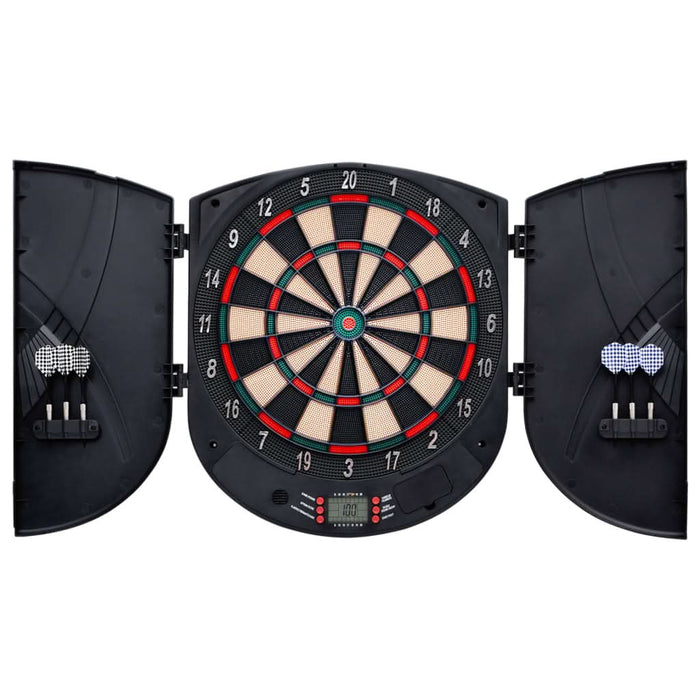 Placă electrică de darts cu săgeți din polipropilenă neagră - WALTI WALTI