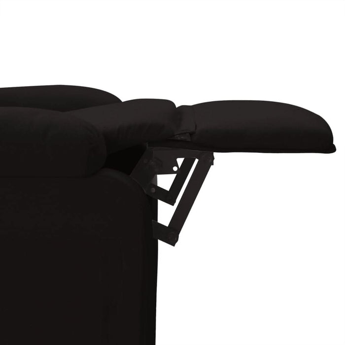 Fotoliu rabatabil, negru, material textil - WALTI WALTI