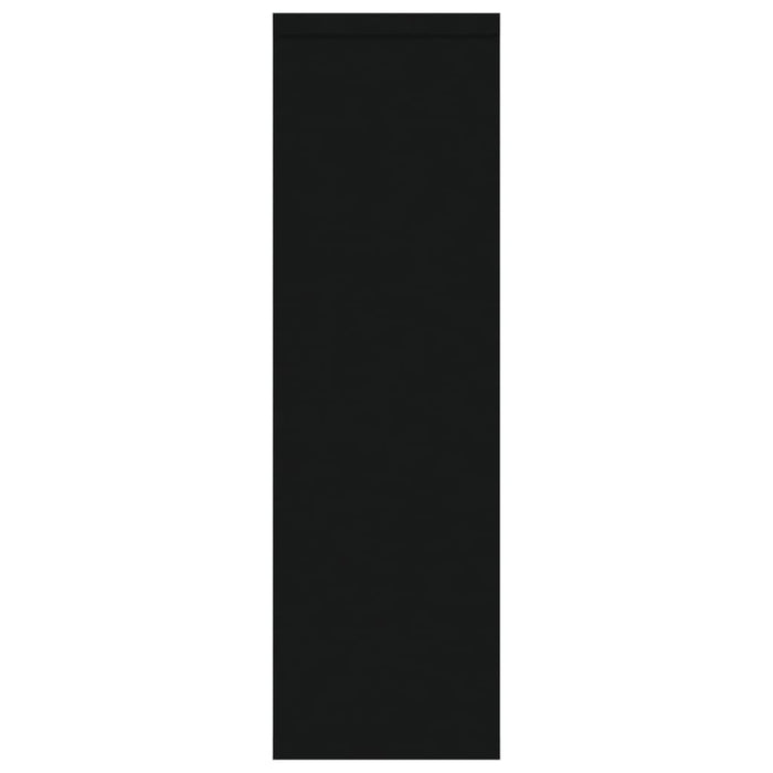 Raft de perete, negru, 85x16x52,5 cm, lemn prelucrat - WALTI WALTI