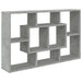 Raft de perete, gri beton, 85x16x52,5 cm, lemn compozit - WALTI WALTI