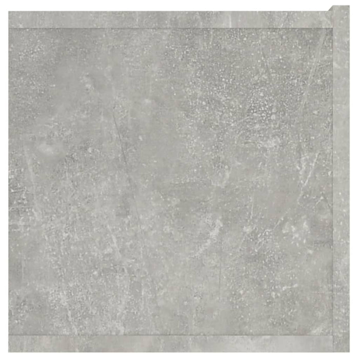 Comode TV, 2 buc., gri beton, 80x30x30 cm, lemn compozit - WALTI WALTI