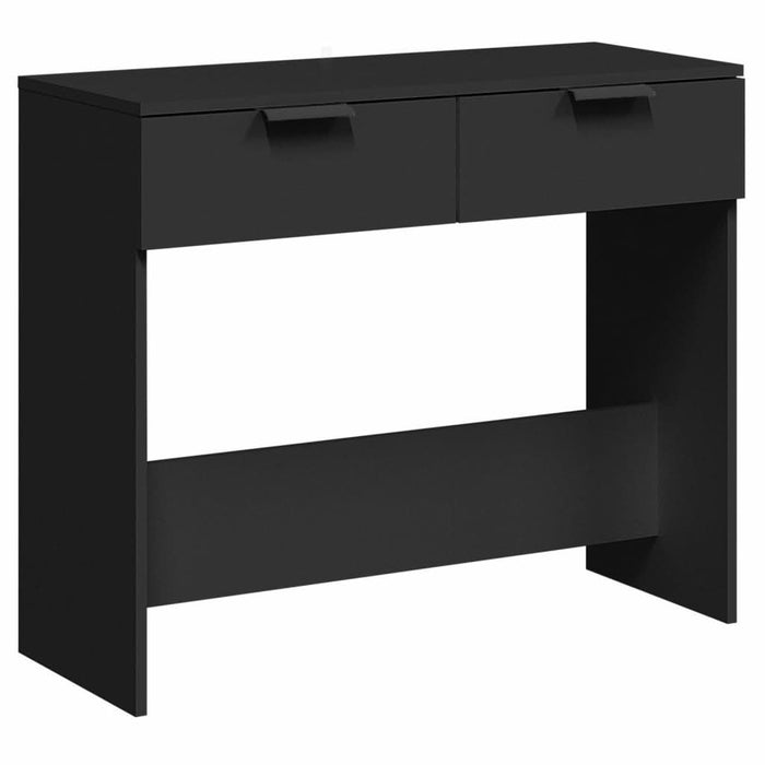 Măsuță consolă, negru, 90x36x75 cm, lemn compozit - WALTI WALTI