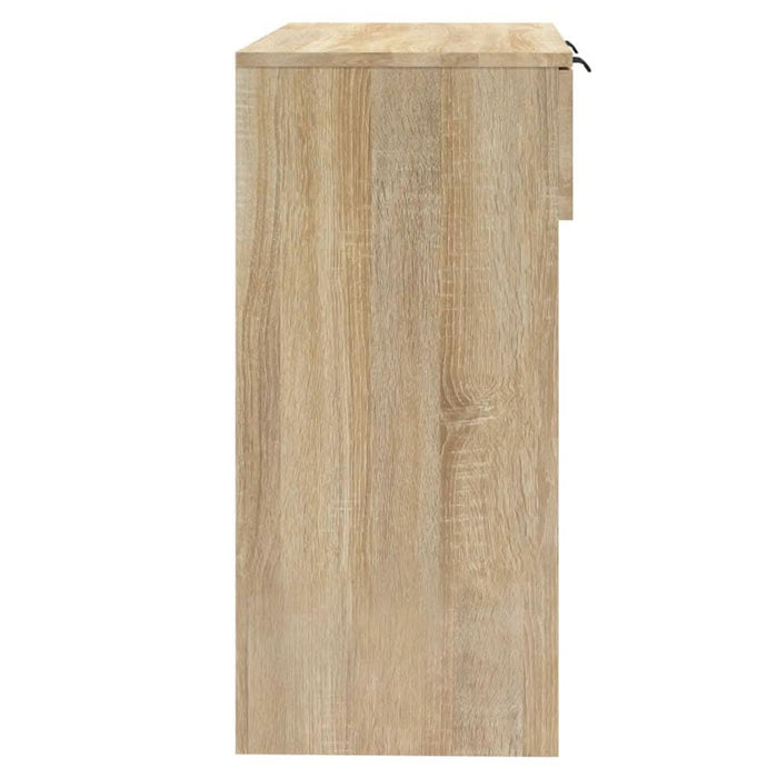 Măsuță consolă, stejar sonoma, 90x36x75 cm, lemn prelucrat - WALTI WALTI