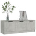 Comodă TV, gri beton, 102x35x36,5 cm, lemn prelucrat - WALTI WALTI
