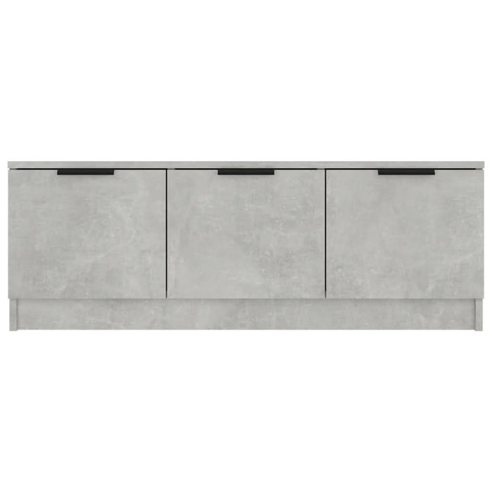 Comodă TV, gri beton, 102x35x36,5 cm, lemn prelucrat - WALTI WALTI