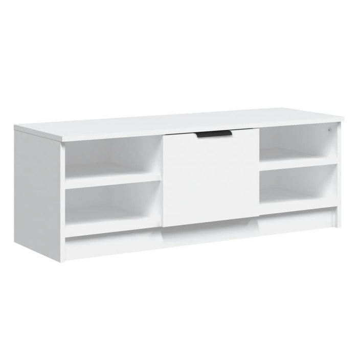 Comodă TV, alb, 102x35,5x36,5 cm, lemn compozit - WALTI WALTI