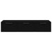 Dulap de perete, negru, 102x30x20 cm, lemn prelucrat - WALTI WALTI