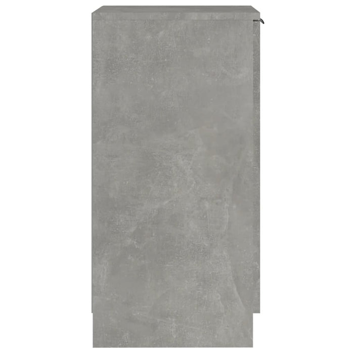 Pantofar, gri beton, 30x35x70 cm, lemn compozit - WALTI WALTI