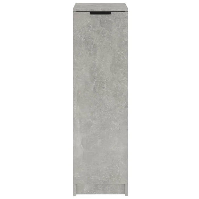 Pantofar, gri beton, 30x35x100 cm, lemn compozit - WALTI WALTI