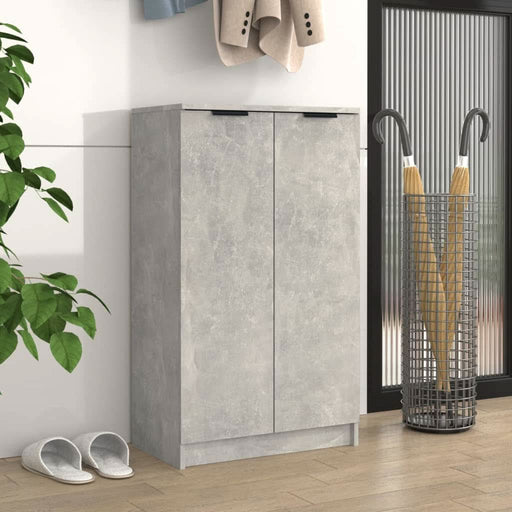 Pantofar, gri beton, 59x35x100 cm, lemn compozit - WALTI WALTI