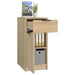Dulap de birou, stejar sonoma, 33,5x50x75 cm, lemn prelucrat - WALTI WALTI
