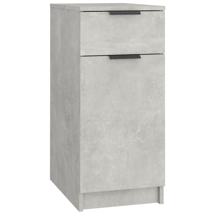Dulap de birou, gri beton, 33,5x50x75 cm, lemn prelucrat - WALTI WALTI