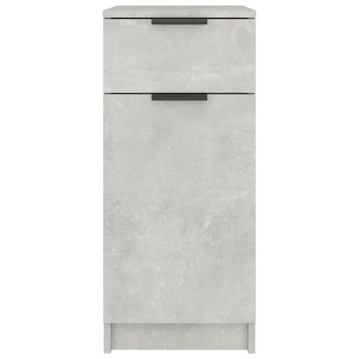 Dulap de birou, gri beton, 33,5x50x75 cm, lemn prelucrat - WALTI WALTI