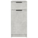 Dulap de birou, gri beton, 33,5x50x75 cm, lemn prelucrat - WALTI WALTI