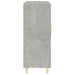 Servantă, gri beton, 69,5x34x90 cm, lemn compozit - WALTI WALTI