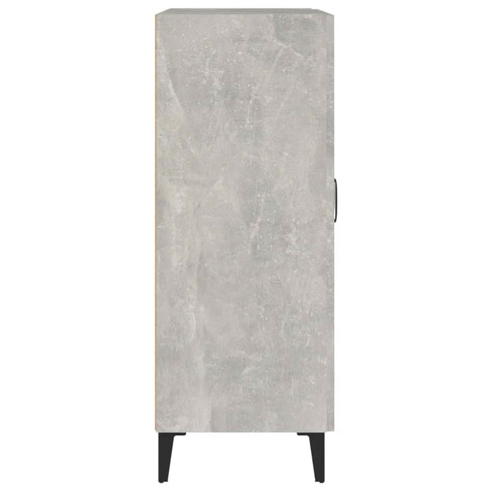 Servantă, gri beton, 69,5x34x90 cm, lemn compozit - WALTI WALTI