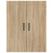 Dulap suspendat, stejar sonoma, 69,5x34x90 cm, lemn prelucrat - WALTI WALTI
