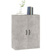 Dulap suspendat, gri beton, 69,5x34x90 cm, lemn prelucrat - WALTI WALTI