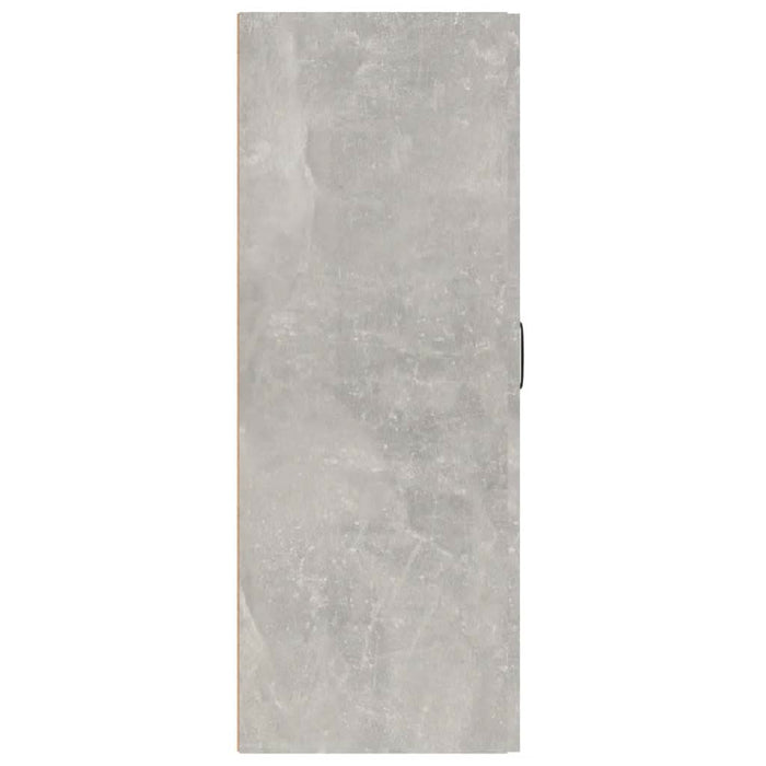 Dulap suspendat, gri beton, 69,5x34x90 cm, lemn prelucrat - WALTI WALTI