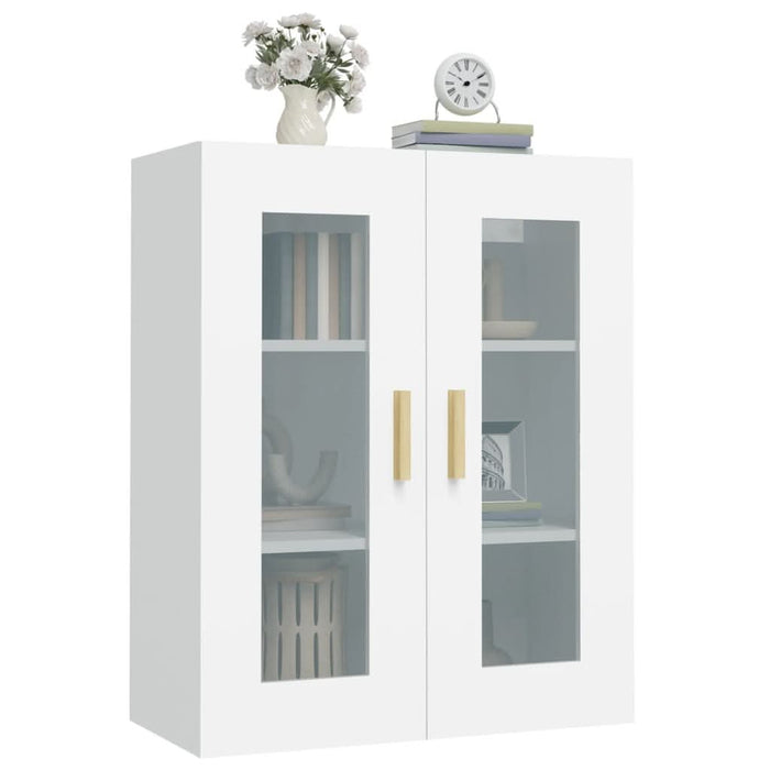 Dulap de perete suspendat, alb, 69,5x34x90 cm - WALTI WALTI