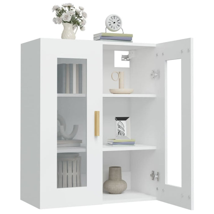 Dulap de perete suspendat, alb, 69,5x34x90 cm - WALTI WALTI