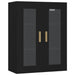 Dulap de perete suspendat, negru, 69,5x34x90 cm - WALTI WALTI