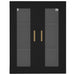 Dulap de perete suspendat, negru, 69,5x34x90 cm - WALTI WALTI
