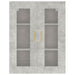 Dulap de perete suspendat, gri beton, 69,5x34x90 cm - WALTI WALTI