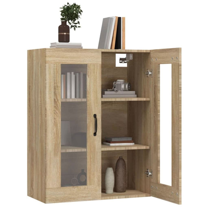 Dulap de perete suspendat, stejar sonoma, 69,5x34x90 cm - WALTI WALTI