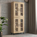 Dulap de perete suspendat, stejar sonoma, 69,5x34x90 cm - WALTI WALTI