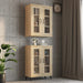 Dulap de perete suspendat, stejar sonoma, 69,5x34x90 cm - WALTI WALTI