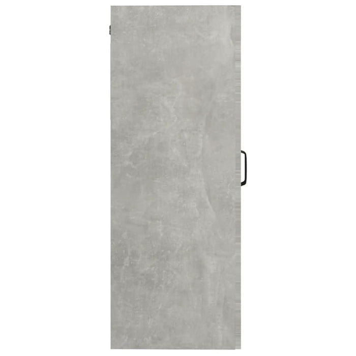 Dulap de perete suspendat, gri beton, 69,5x34x90 cm - WALTI WALTI