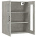 Dulap de perete suspendat, gri beton, 69,5x34x90 cm - WALTI WALTI