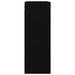 Dulap de perete suspendat, negru, 69,5x32,5x90 cm - WALTI WALTI