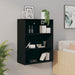 Dulap de perete suspendat, negru, 69,5x32,5x90 cm - WALTI WALTI