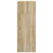 Dulap de perete suspendat, stejar sonoma, 69,5x32,5x90 cm - WALTI WALTI