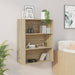 Dulap de perete suspendat, stejar sonoma, 69,5x32,5x90 cm - WALTI WALTI