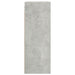 Dulap de perete suspendat, gri beton, 69,5x32,5x90 cm - WALTI WALTI