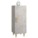 Servantă, gri beton, 34,5x34x90 cm, lemn compozit - WALTI WALTI